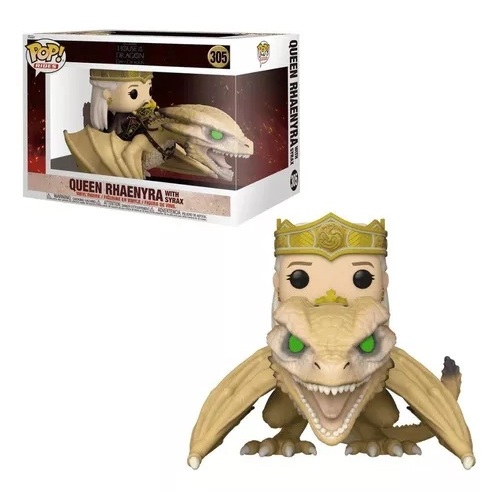 Funko Pop Queen Rhaenyra with Syrax - House Of The Dragon