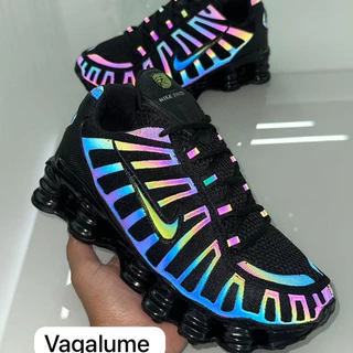 Tênis 12 doze masculino e feminino todo refletivo camaleão vagalume e Branco vagalume em promoção imperdivel!