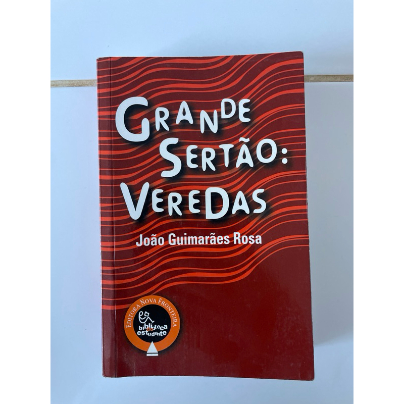 Livro usado Grande Sertão Veredas João Guimarães Rosa sebo | Shopee Brasil