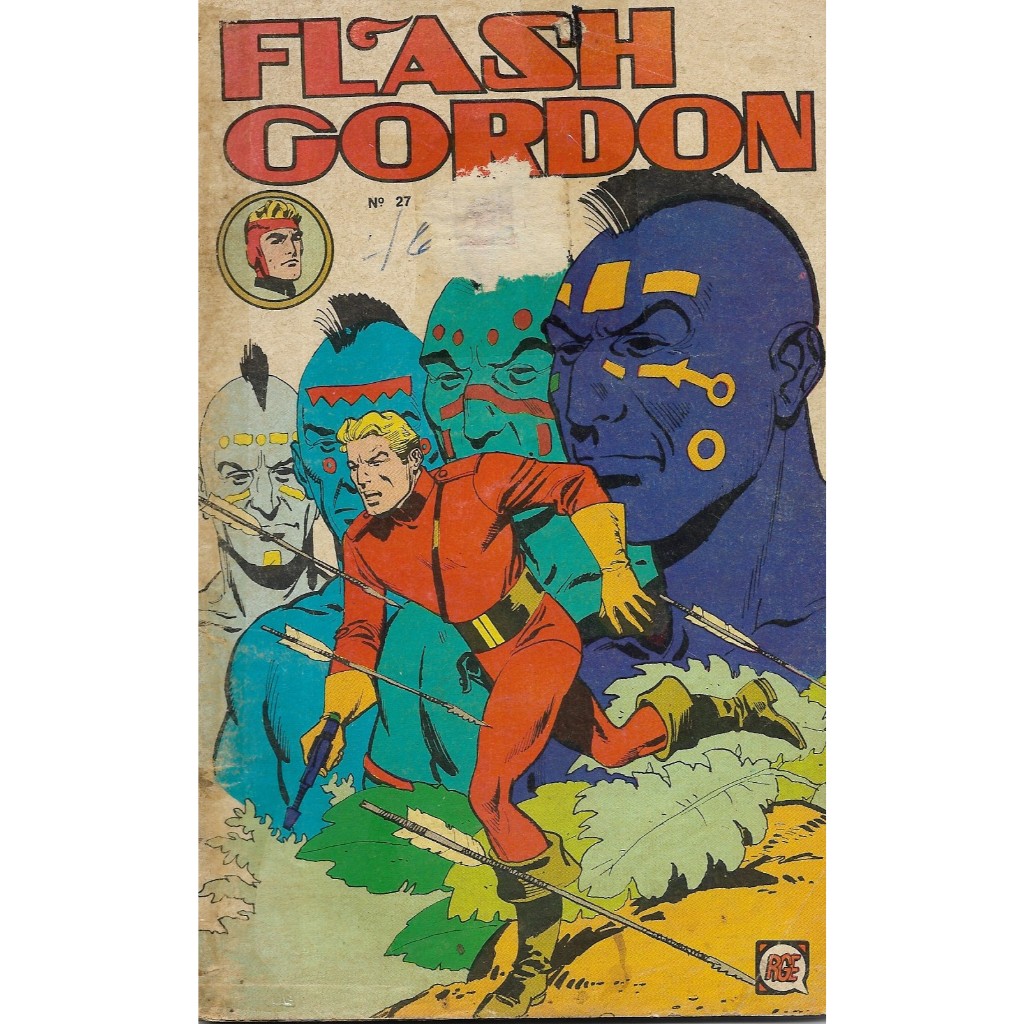 Flash Gordon Nº 27 - A Terra Livre ( Ed. Rge-1977 ) Super Heróis ...