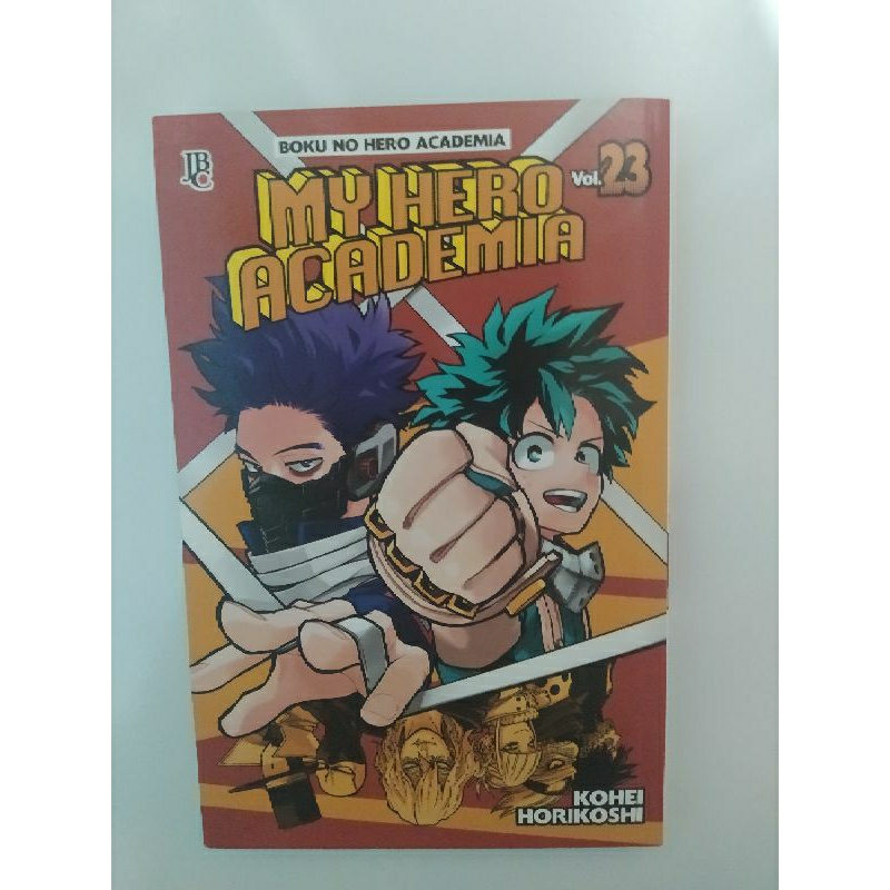 Mangá My Hero Academia - Boku no Hero Academia Vol.23 | Shopee Brasil