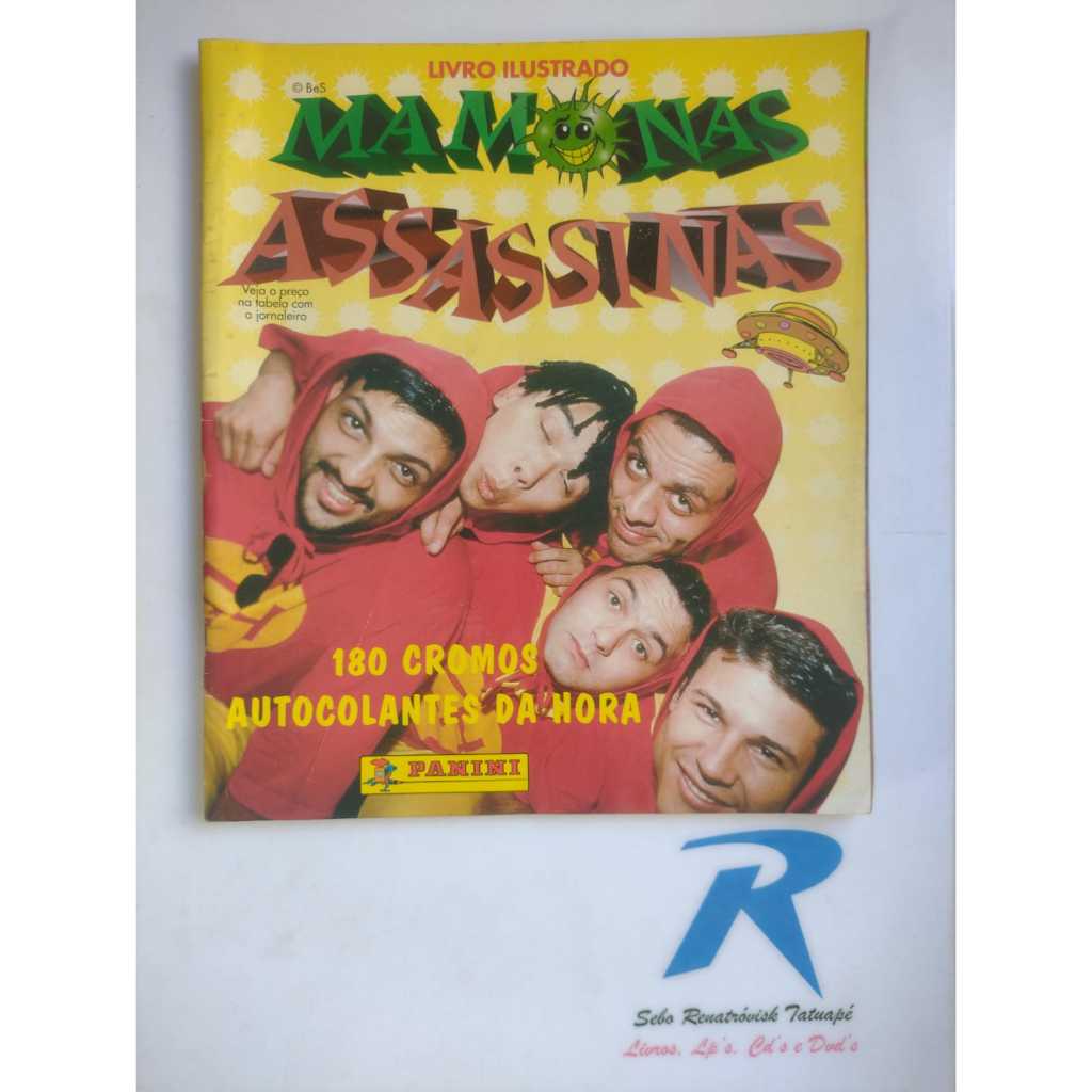 Albúm de Figurinhas - Mamonas Assassinas - Quase Completo - Editora ...