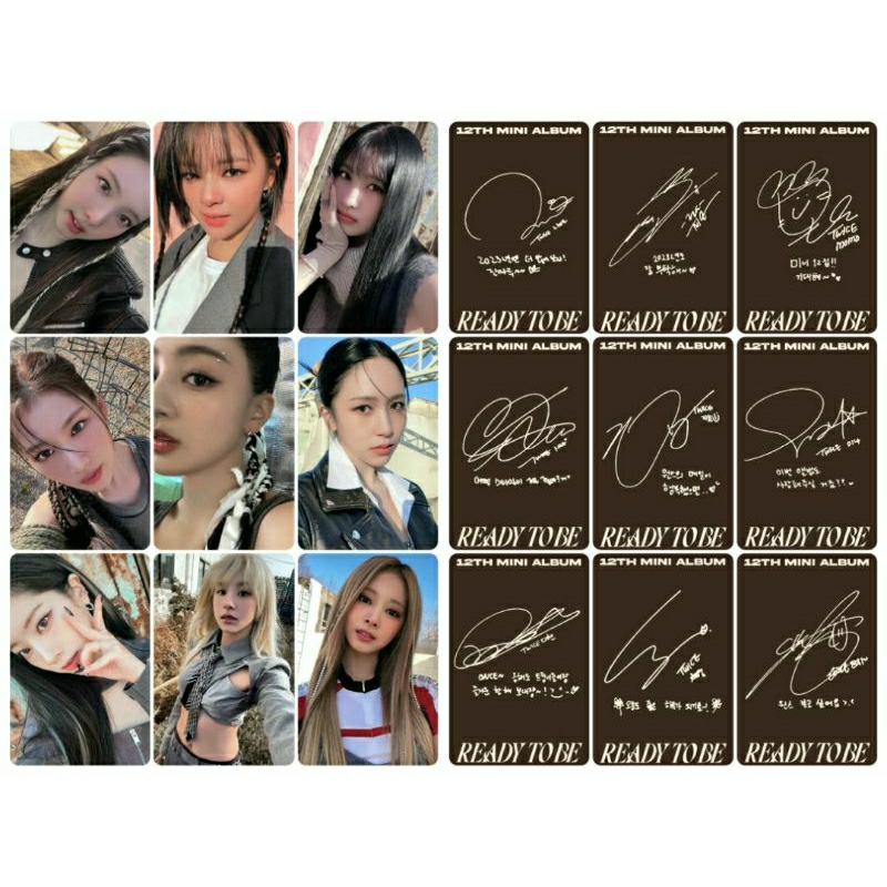 TWICE ナヨン チェキ ready to be TWICE ナヨン READY TO BESPECIAL