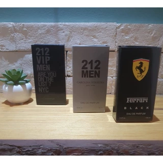 Kit 3 perfume masculino 100 ml cada