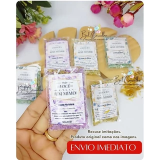 30/50/80Escalda Pés de ervas Para mimos e lembrancinhas