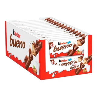 Chocolate Kinder Bueno Ao Leite Ferrero C/30