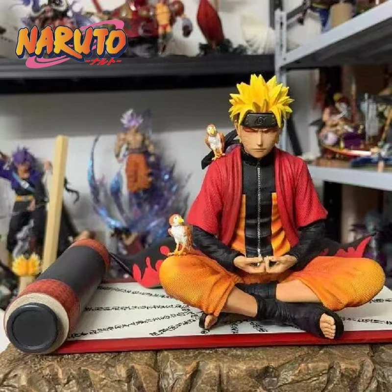 Naruto Sabio 15cm Meditando Action Figure Naruto Shippuden Coleção Enfeite Decoração Gamer
