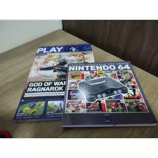 Revista Play Games N° 301 + Ranking Ilustrado dos Games Nintendo 64