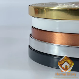 Fita Metalizada de pvc 11MM com fita dupla face com 15 metros