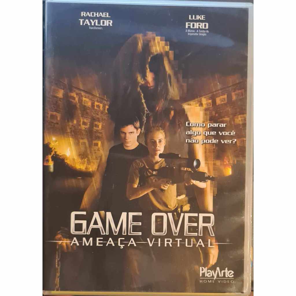 Dvd original do filme Game Over Ameaça Virtual (Pouco usado) | Shopee ...