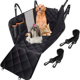 Capa Para Banco De Carro Cachorro Capa Protetora Impermeável Pet Cães Gatos