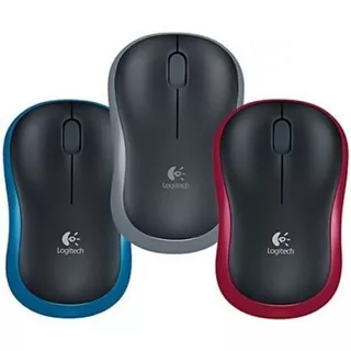 Mouse Logitech M185 Sem fio 1000DPI 2.4GHz Varias cores