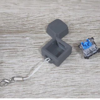 Chaveiro 2,5 cm Fidget Toy Switch MX Keyring em Impressão 3D - Kit Completo