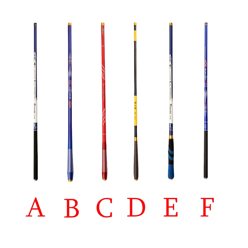 Carbono Ultraleve Vara De Pesca Telescópica 98% Fibra Carbono super Resistente 2.7m 3.6m 4.5m 5.4m