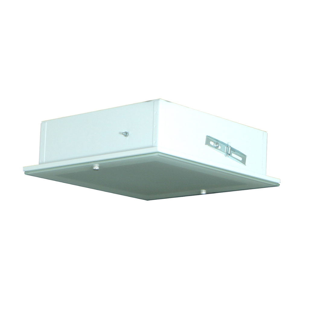 Plafon De Embutir Vidro Externo 30x30 Lumnen Lustres
