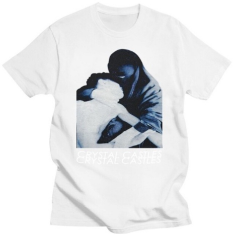 T Shirt Camiseta Básica Algodão Unissex Crystal Castles Banda