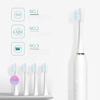 Escova De Dentes Elétrica Recarregável Ideal Para Adultos Crianças -AK20098