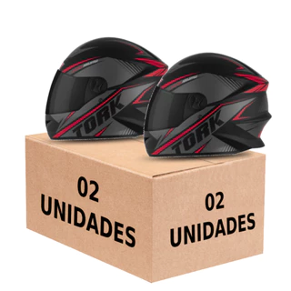 Kit Capacete Pro Tork R8 Viseira Fume Com Narigueira Trabalho Casal Passeio