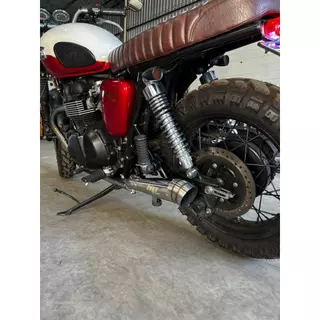 Escapamento Ponteira Bonneville T120 T100 T 100 T Megafone HP Racing