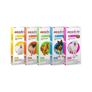 Antipulgas Bravecto Cães 1 Comprimido - Promoção Original