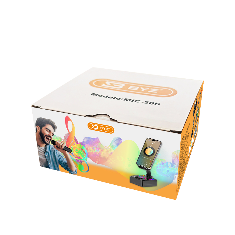 BONX mini ５個セット×2 BYZ]-MIC-505 caixa de som com 2 microfone sem fio mini Karaokê