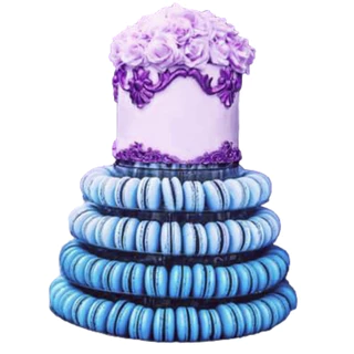 Tabuleiro para Bolo de 4 Pisos de Macarons Decoração de Mesa Festa Eventos Aniversarios