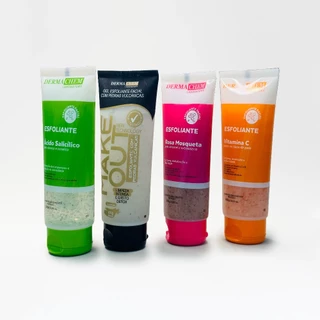 Kit Esfoliante Facial 4 ítens Dermachem em Oferta na Shopee