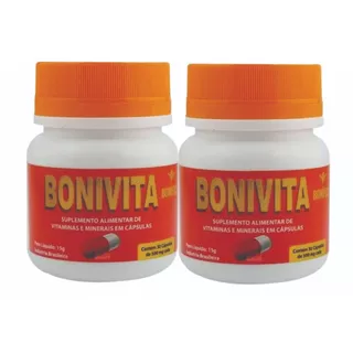 2x Bonivita Suplemento Alimentar Natural e Funcional - 30 Caps - 100% Natural (PROMOÇÃO)