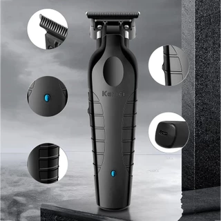 Kemei KM-2299 Profissional Aparador Cabelo Pezinho Barbeiro Máquina de Corte Elétrica Sem Fio Acabamento Máquina Corte