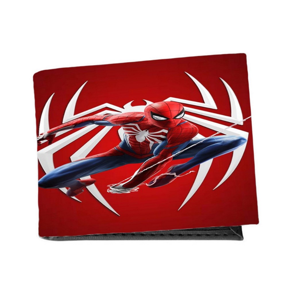 Carteira Estampada Meninos Homem Aranha Crianças Personagens Desenho