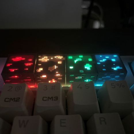 Keycaps Para Teclado Mecânico Blocos