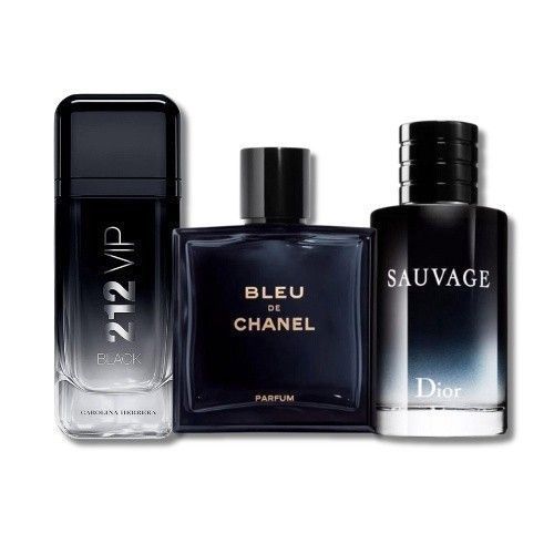 KIT 3 PERFUMES MASCULINOS