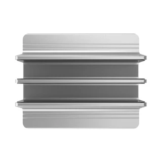 Suporte De Mesa Aluminio Vertical Duplo Ajustável Para Notebook Tablte ZH005-B
