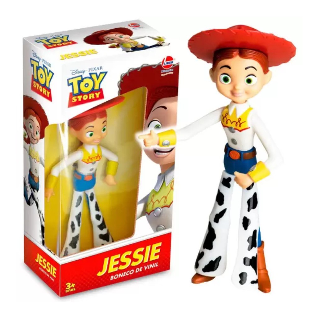 Boneco Jessie Toy Story Licenciado Líder Brinquedos | Shopee Brasil