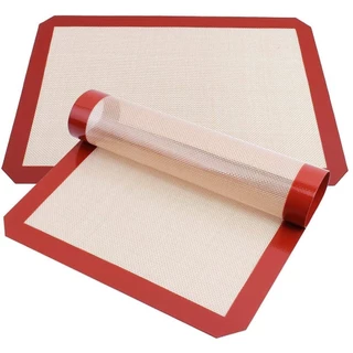 Tapete Antiaderente Silicone Fibra De Vidro Culinário 42x30