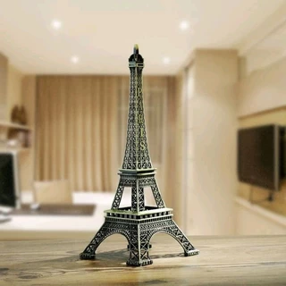 Torre Eiffel Páris Decoração Em Metal 14cm/18cm