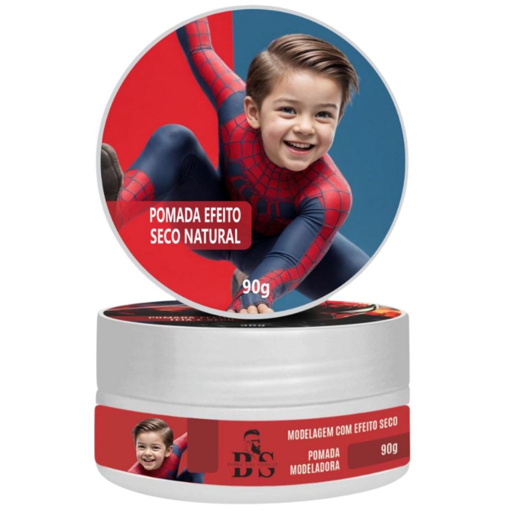 Pomada de Cabelo Infantil Modelador Capilar