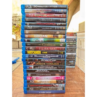 Filme DVD Blu-ray Originais de Colecionador seminovos impecáveis sem riscos vários títulos
