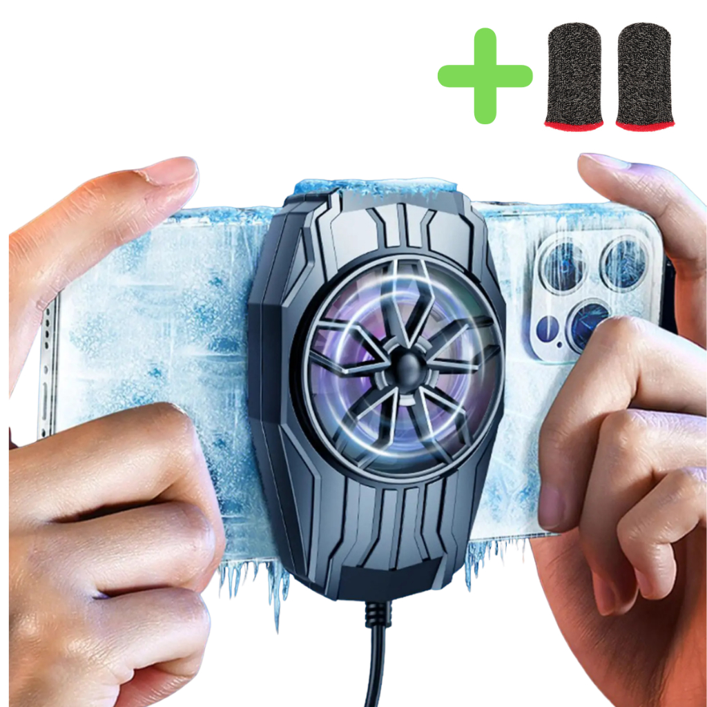 cooler celular gamer resfriador potente compatível com todos celulares