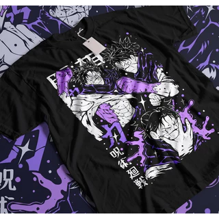 Camiseta Basica Algodao Jujutsu Kaisen Choso Blood Handler Cartoon Unissex