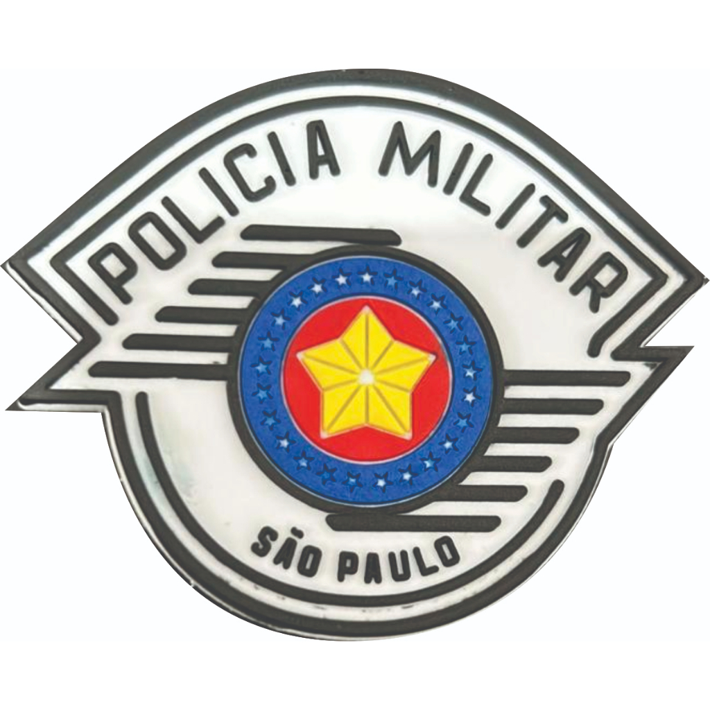Brasão PMESP P Militar SP Colorido | Shopee Brasil