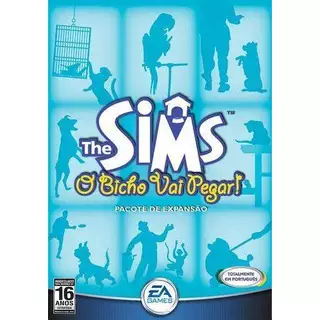 Jogo The Sims EA - Pacote de Expansão - O bicho vai pegar! - Capa