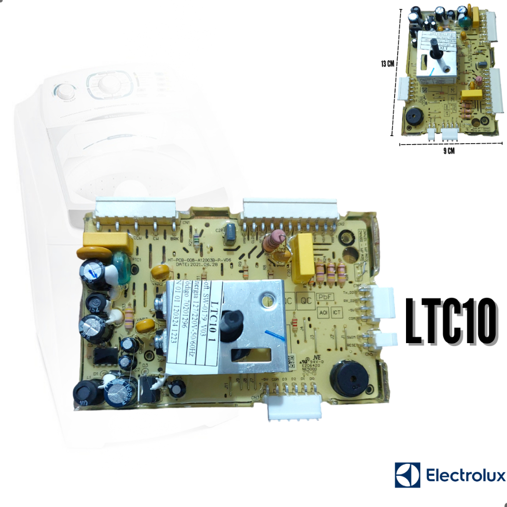 Placa Potencia Maquina De Lavar Electrolux Ltd10 Nova | Shopee Brasil