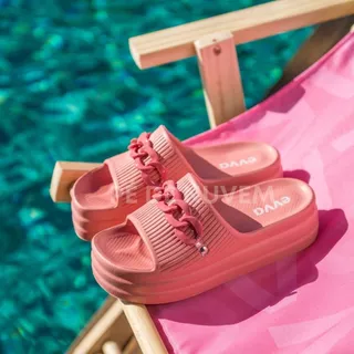 Chinelo Feminino Plataforma Anabela Salto Leve 100% em EVA