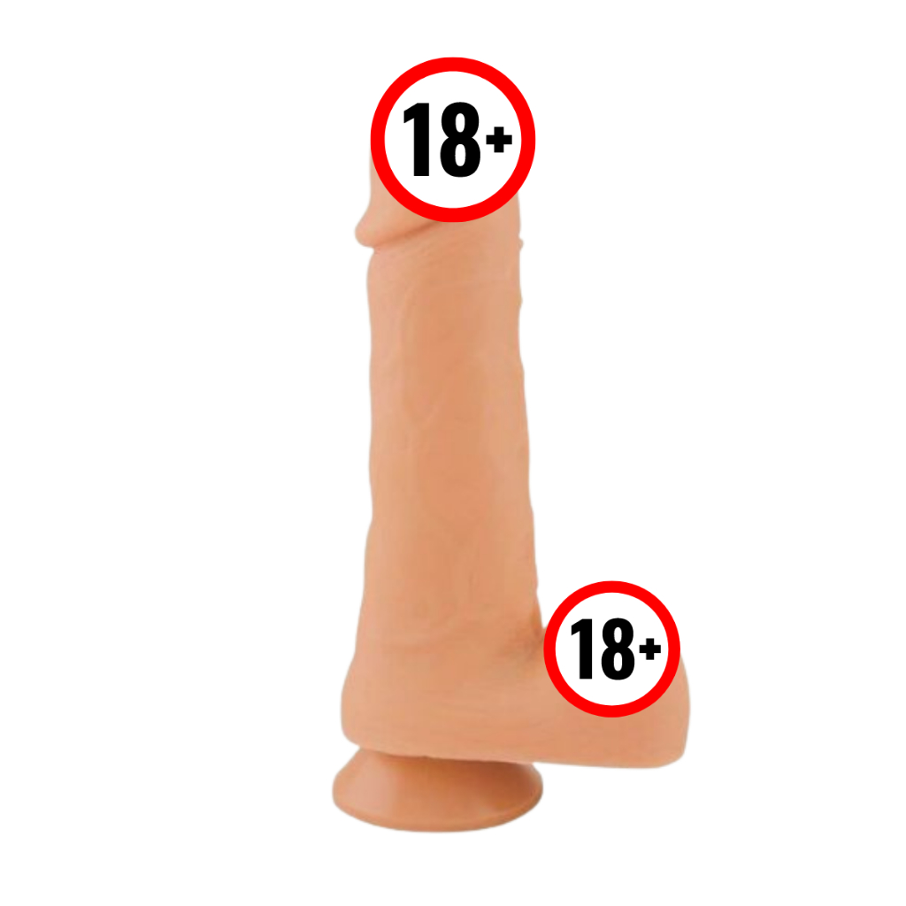 Pinto de Borracha Grande Grosso c/ Ventosa Escroto 18 x 4,4cm Sexshop |  Shopee Brasil