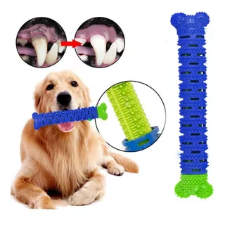Mordedor Remove Tartaro Cachorro Osso Massageador ChewBrush