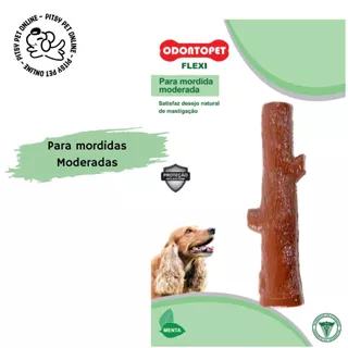 Brinquedo Super Resistente para Cachorro Odontopet Flexi Tronco