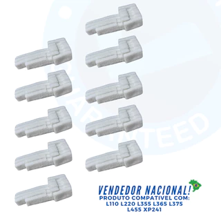 KIT 10 Feltro Almofada Esponja Absolvente para Epson L110 L220 L355 L365 L375 L395