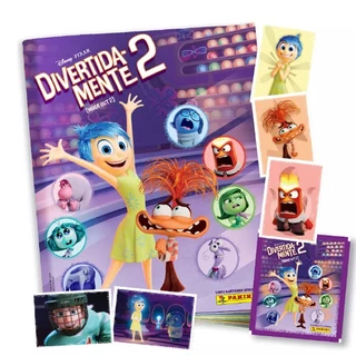 Álbum Divertidamente 2 Oficial mais figurinhas