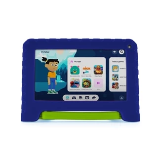 Tablet Multi Luccas Neto com Controle Parental 7 pol 4GB RAM 64GB Android 13 Quad Core + Case + Wi-fi - NB423